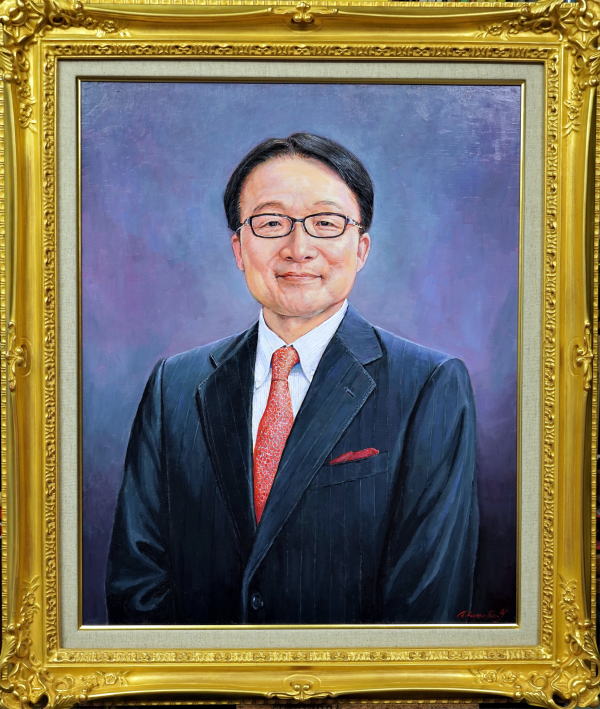 東京大学医学部教授退任記念肖像画
